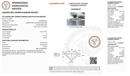 1. Additional Services：IGI certificate